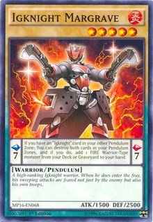 Igknight Margrave [MP16-EN068] Common | Exor Games Summserside