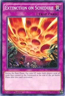 Extinction on Schedule [MP16-EN097] Common | Exor Games Summserside
