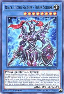 Black Luster Soldier - Super Soldier [MP16-EN136] Ultra Rare | Exor Games Summserside
