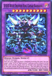 D/D/D Wave Oblivion King Caesar Ragnarok [MP16-EN138] Super Rare | Exor Games Summserside