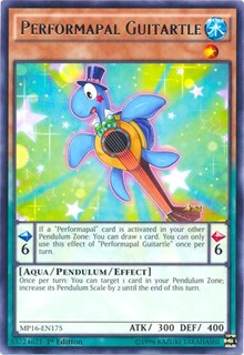 Performapal Guitartle [MP16-EN175] Rare | Exor Games Summserside