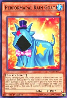 Performapal Rain Goat [MP16-EN177] Common | Exor Games Summserside