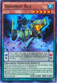 Dinomist Rex [MP16-EN198] Super Rare | Exor Games Summserside