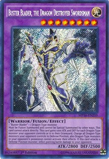 Buster Blader, the Dragon Destroyer Swordsman [MP16-EN210] Secret Rare | Exor Games Summserside