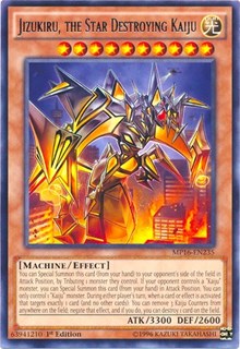 Jizukiru, the Star Destroying Kaiju [MP16-EN235] Rare | Exor Games Summserside