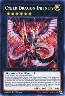 Cyber Dragon Infinity [MP16-EN237] Secret Rare | Exor Games Summserside