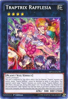 Traptrix Rafflesia [MP16-EN239] Secret Rare | Exor Games Summserside