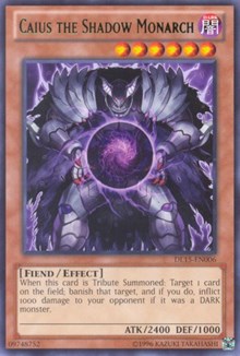 Caius the Shadow Monarch (Green) [DL15-EN006] Rare | Exor Games Summserside