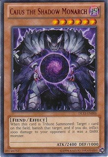 Caius the Shadow Monarch (Red) [DL15-EN006] Rare | Exor Games Summserside
