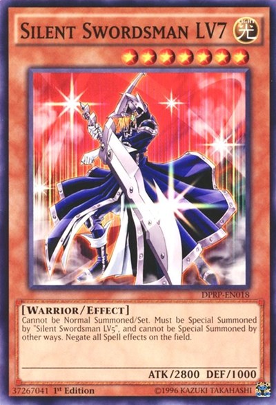 Silent Swordsman LV7 [DPRP-EN018] Common | Exor Games Summserside