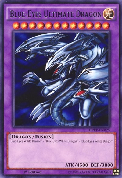 Blue-Eyes Ultimate Dragon [DPRP-EN025] Rare | Exor Games Summserside