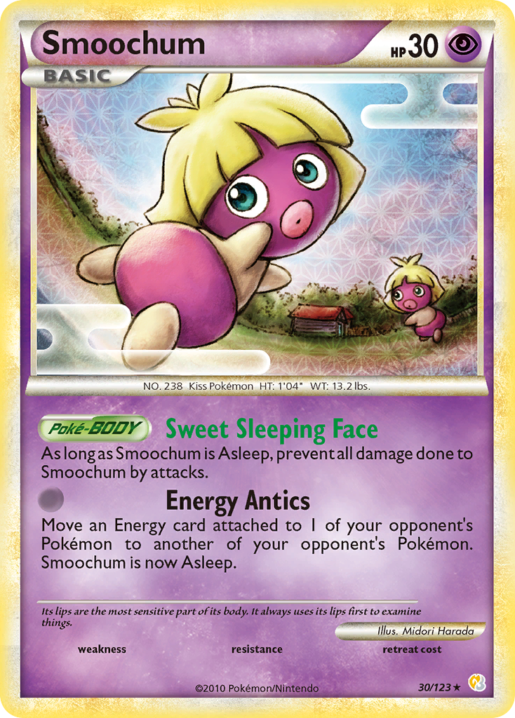 Smoochum (30/123) [HeartGold & SoulSilver: Base Set] | Exor Games Summserside