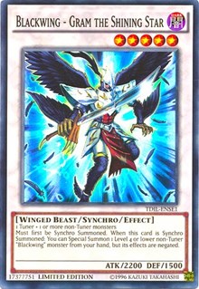 Blackwing - Gram the Shining Star [TDIL-ENSE1] Super Rare | Exor Games Summserside