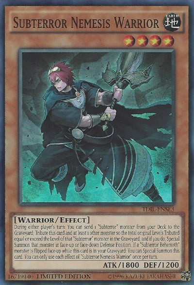 Subterror Nemesis Warrior [TDIL-ENSE3] Super Rare | Exor Games Summserside