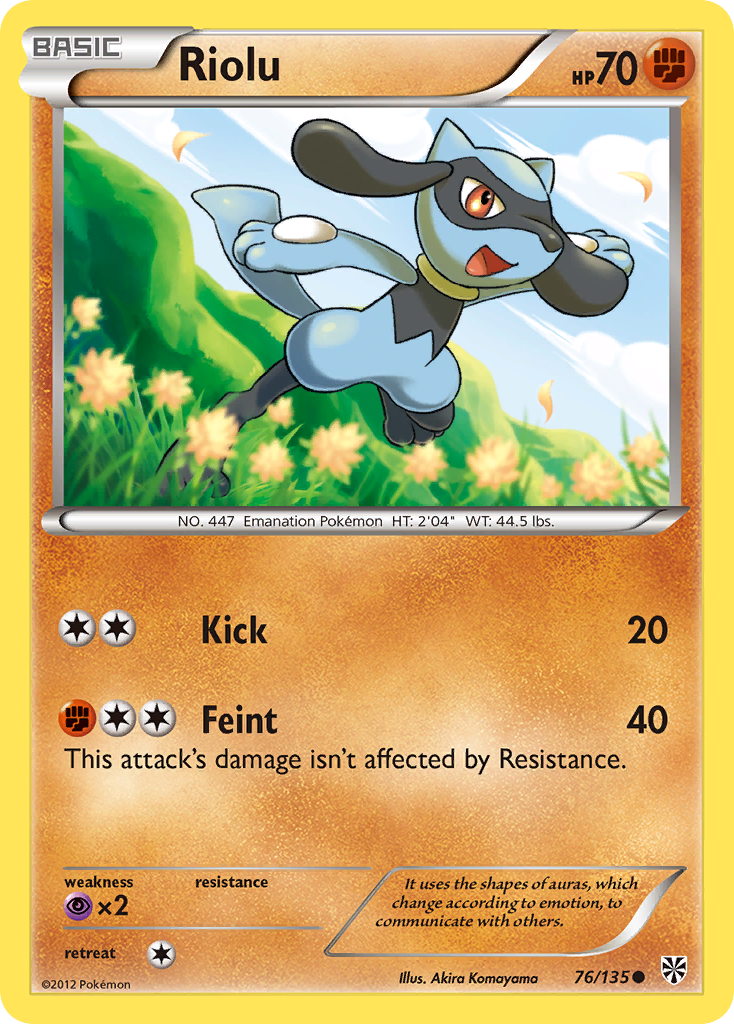 Riolu (76/135) [Black & White: Plasma Storm] | Exor Games Summserside