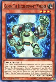 Gamma The Electromagnet Warrior [SDMY-EN003] Super Rare | Exor Games Summserside