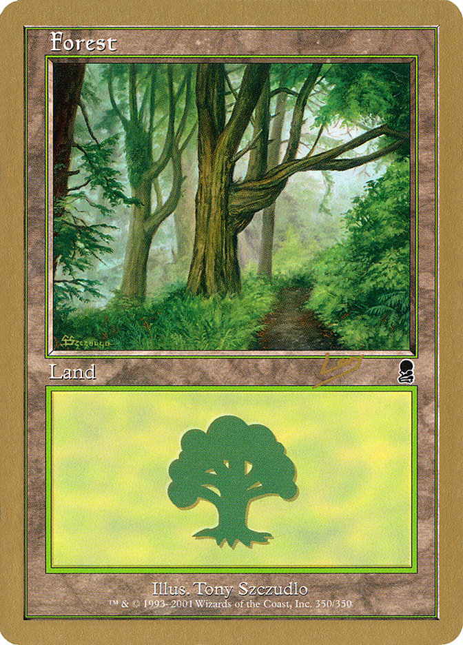 Forest (rl350) (Raphael Levy) [World Championship Decks 2002] | Exor Games Summserside