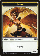 Angel // Cat Double-sided Token [Commander 2014 Tokens] | Exor Games Summserside