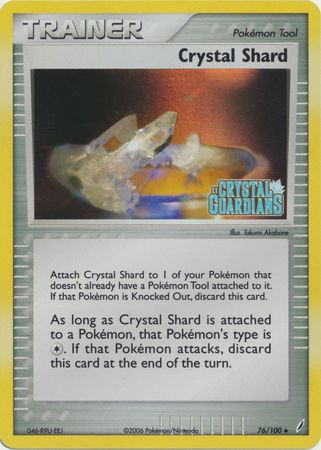 Crystal Shard (76/100) (Stamped) [EX: Crystal Guardians] | Exor Games Summserside