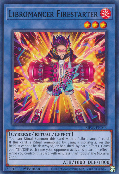 Libromancer Firestarter [MP23-EN046] Common | Exor Games Summserside