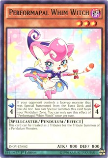 Performapal Whim Witch [INOV-EN002] Rare | Exor Games Summserside