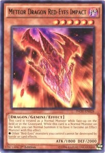 Meteor Dragon Red-Eyes Impact [INOV-EN028] Rare | Exor Games Summserside