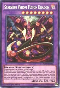 Starving Venom Fusion Dragon [INOV-EN038] Secret Rare | Exor Games Summserside