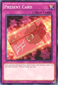 Present Card [INOV-EN080] Common | Exor Games Summserside