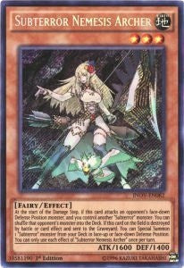 Subterror Nemesis Archer [INOV-EN082] Secret Rare | Exor Games Summserside