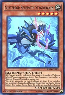 Subterror Behemoth Stygokraken [INOV-EN083] Super Rare | Exor Games Summserside