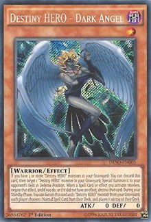 Destiny HERO - Dark Angel [DESO-EN005] Secret Rare | Exor Games Summserside