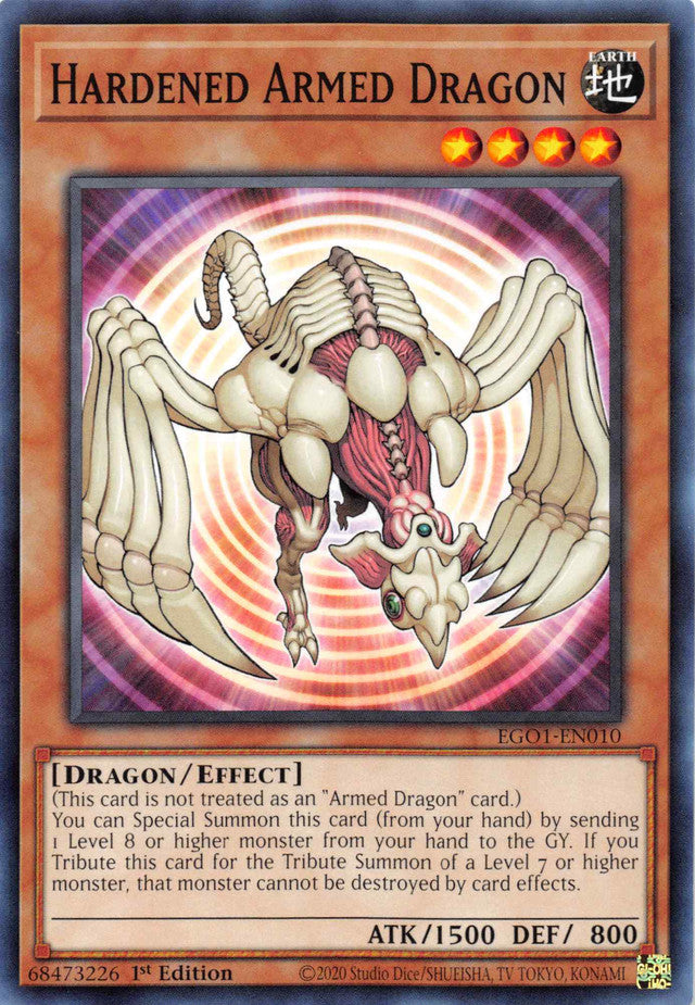 Hardened Armed Dragon [EGO1-EN010] Common | Exor Games Summserside