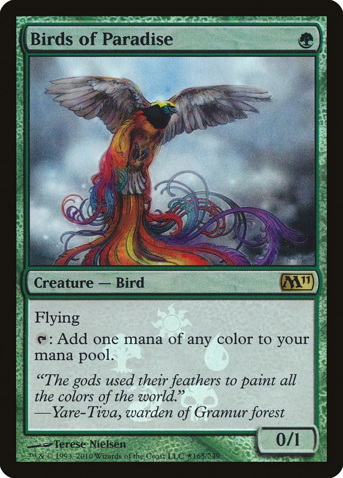 Birds of Paradise (Buy-A-Box) [Magic 2011 Promos] | Exor Games Summserside