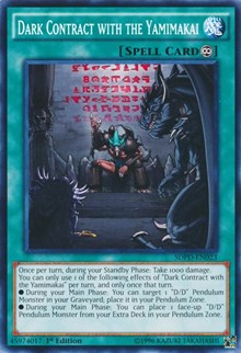 Dark Contract with the Yamimakai [SDPD-EN023] Common | Exor Games Summserside