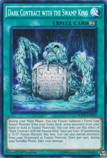 Dark Contract with the Swamp King [SDPD-EN025] Common | Exor Games Summserside