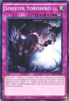 Sinister Yorishiro [SDPD-EN038] Common | Exor Games Summserside