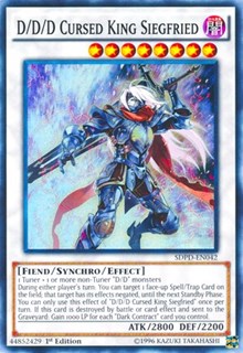 D/D/D Cursed King Siegfried [SDPD-EN042] Super Rare | Exor Games Summserside