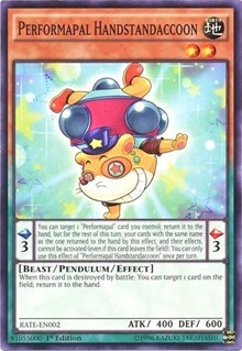 Performapal Handstandaccoon [RATE-EN002] Common | Exor Games Summserside