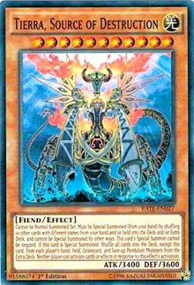 Tierra, Source of Destruction [RATE-EN027] Super Rare | Exor Games Summserside