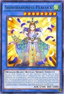 Shinobaroness Peacock [RATE-EN037] Rare | Exor Games Summserside