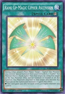 Rank-Up-Magic Cipher Ascension [RATE-EN056] Common | Exor Games Summserside