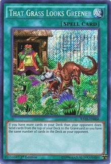 That Grass Looks Greener [RATE-EN066] Secret Rare | Exor Games Summserside