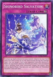Shinobird Salvation [RATE-EN072] Common | Exor Games Summserside