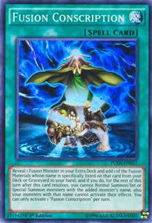 Fusion Conscription [FUEN-EN057] Super Rare | Exor Games Summserside