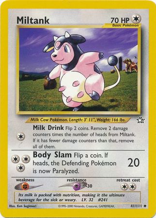 Miltank (41/111) [Neo Genesis Unlimited] | Exor Games Summserside