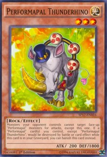 Performapal Thunderhino (Starfoil) [SP17-EN016] Starfoil Rare | Exor Games Summserside