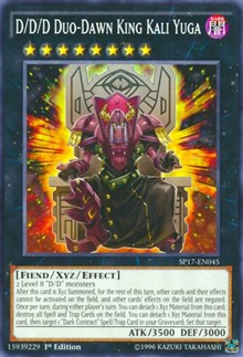 D/D/D Duo-Dawn King Kali Yuga [SP17-EN045] Common | Exor Games Summserside