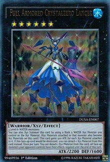 Full Armored Crystalzero Lancer [DUSA-EN007] Ultra Rare | Exor Games Summserside