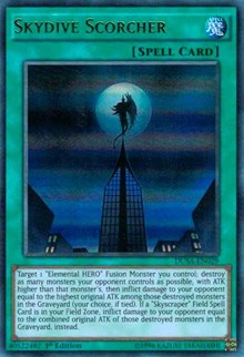 Skydive Scorcher [DUSA-EN029] Ultra Rare | Exor Games Summserside
