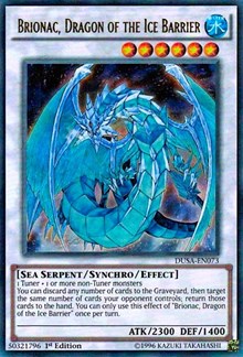 Brionac, Dragon of the Ice Barrier [DUSA-EN073] Ultra Rare | Exor Games Summserside